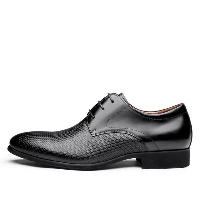 Pæne Sko Business Sko Herre Ægte Læder Office Oxfords Dress Sko