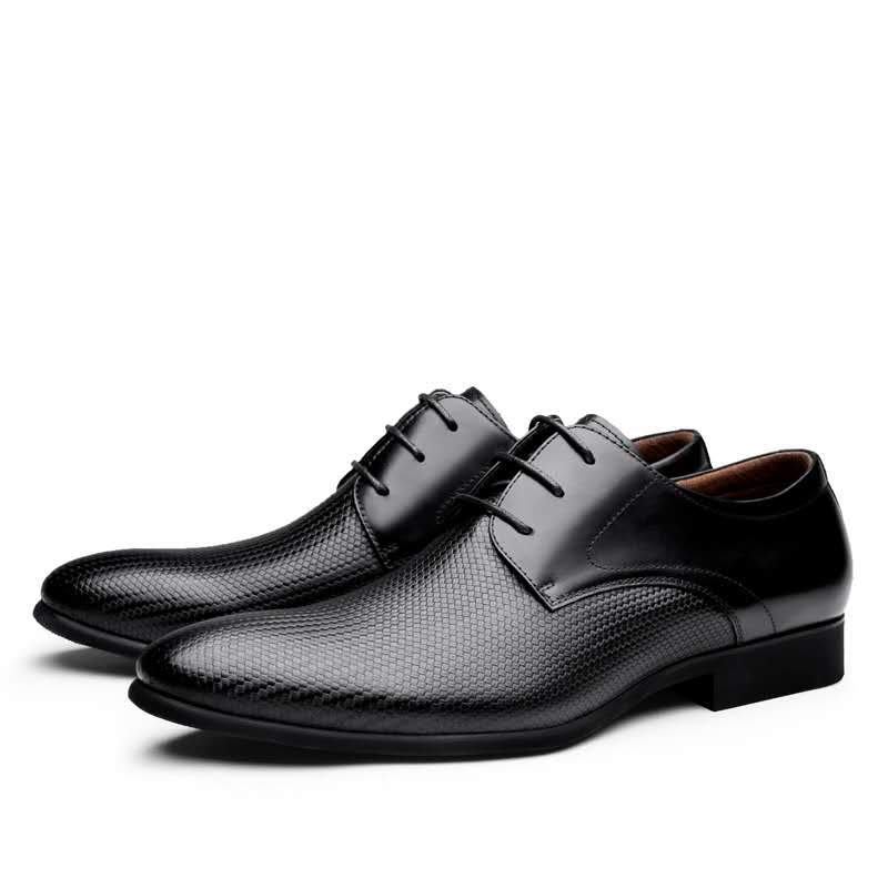 Pæne Sko Business Sko Herre Ægte Læder Office Oxfords Dress Sko