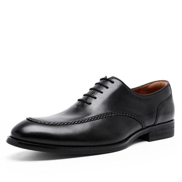 Pæne Sko Business Sko Herre Brogues Retro Gentleman Oxford Sko