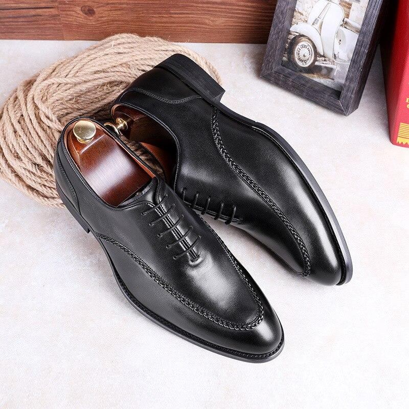 Pæne Sko Business Sko Herre Brogues Retro Gentleman Oxford Sko