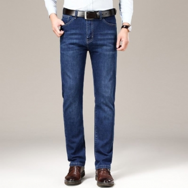 Business Fashion Stretch Straight Work Jeans