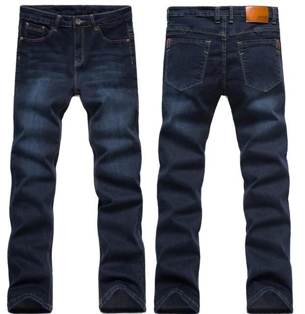 Casual Jeans Herre Med Høj Elasticitet