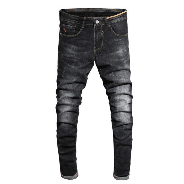 Designer Sorte Skinny High Stretch Jeans