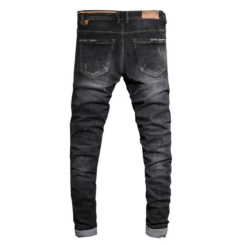 Designer Sorte Skinny High Stretch Jeans