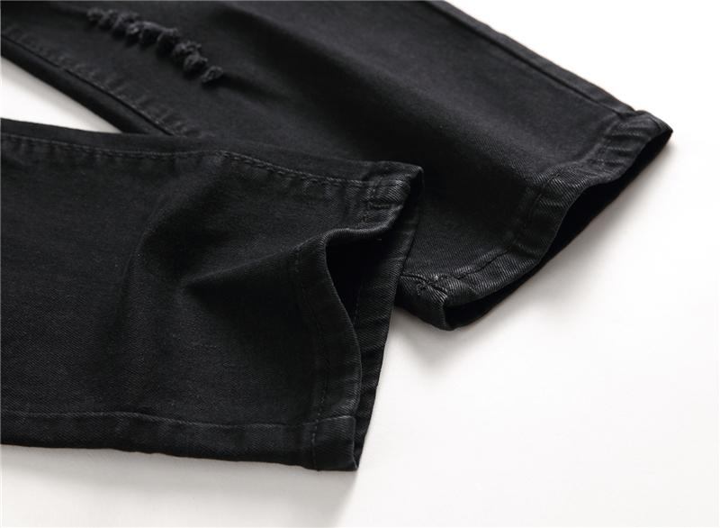 Elasticitet Vaskede Bomulds Jeans