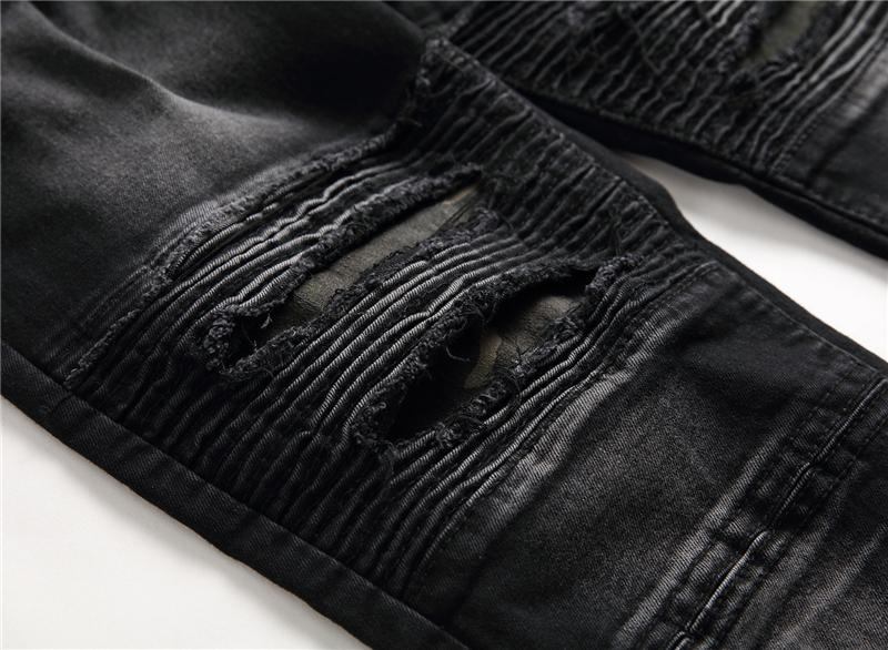 Elasticitet Vaskede Bomulds Jeans