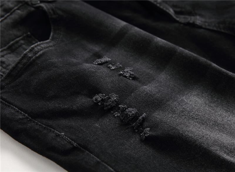 Elasticitet Vaskede Bomulds Jeans