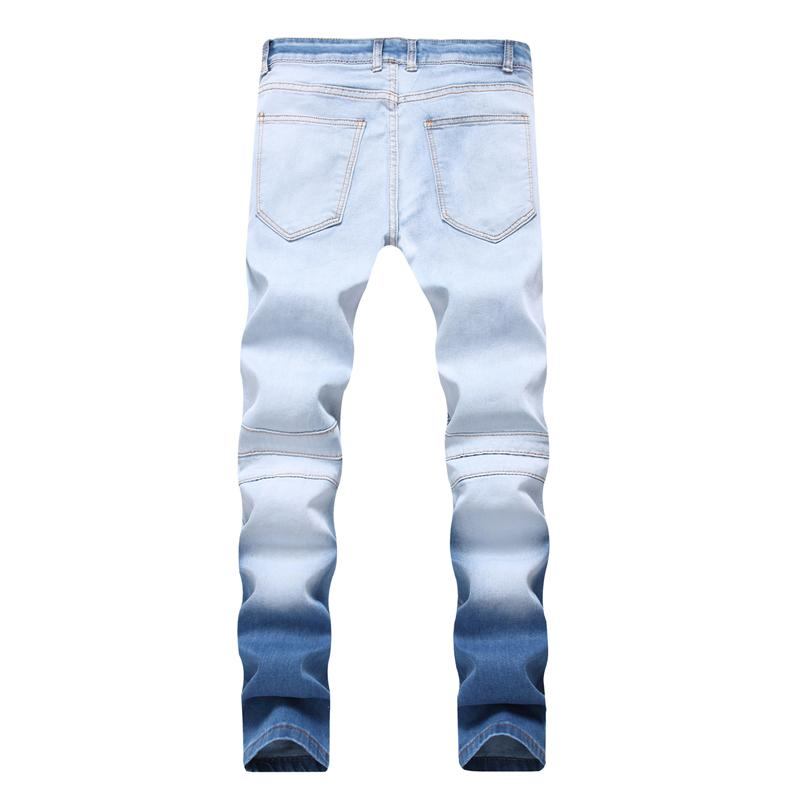 Elasticitet Vaskede Bomulds Jeans