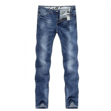 Forår Business Casual Straight Slim Jeans