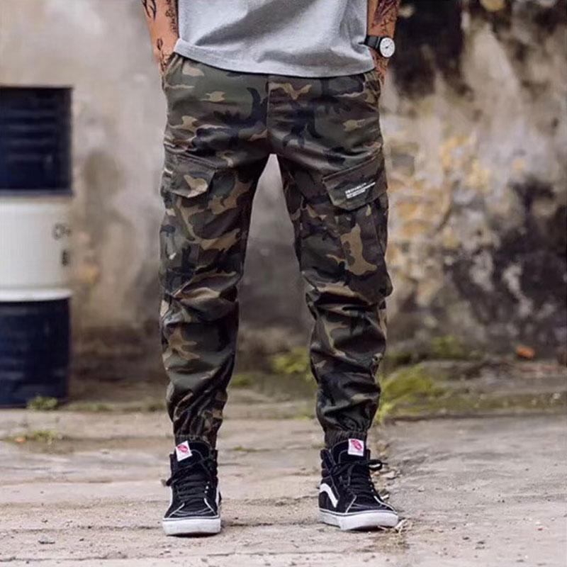 Herre Jeans American Camouflage Joggerbukser