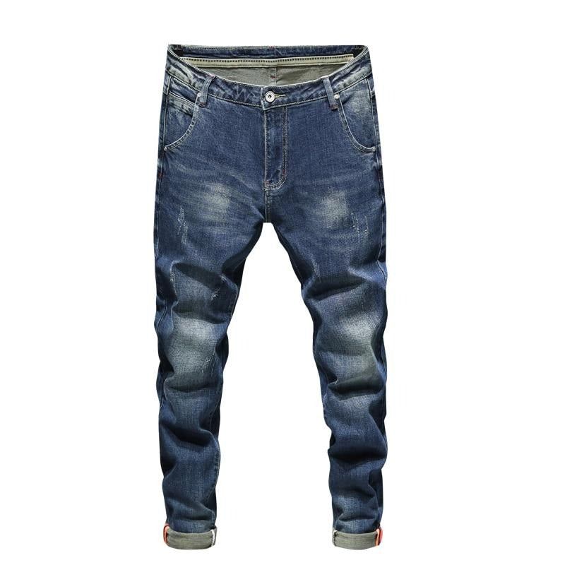 Herre Jeans Casual Trendy Stretch Denimbukser