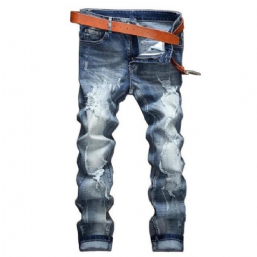 Hole Designer Denim Jeans