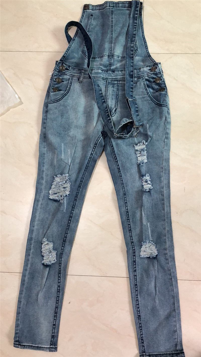 Jeans Herre High Street Trending Denim Overall