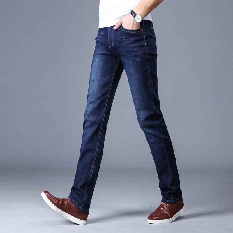 Klassiske Pantalon Homme Jeans