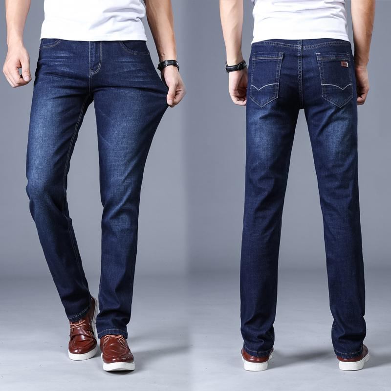 Klassiske Pantalon Homme Jeans