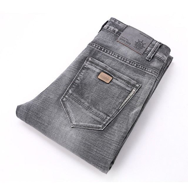 Klassiske Retro Nostalgi Straight Denim Jeans