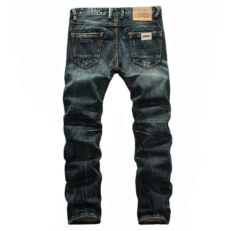 Mærke Bløde Denim Jeans