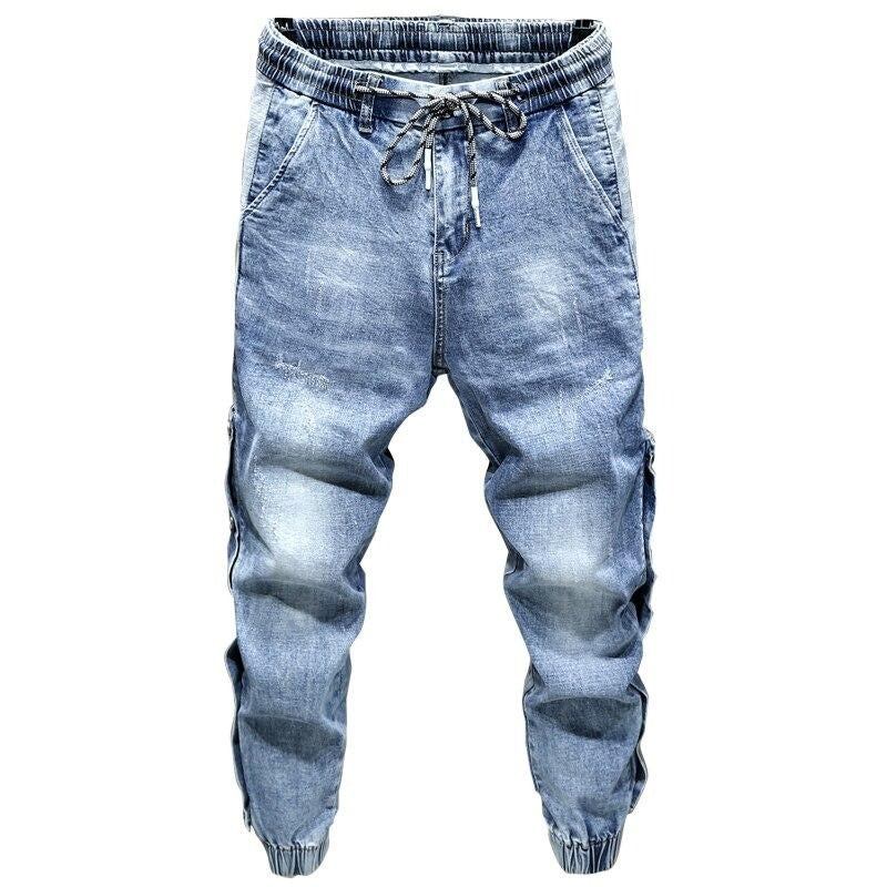 Sidenitter Stretch Jogger Jeans