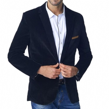 Blazere Veste Herre Business Autumn Linen Blazer