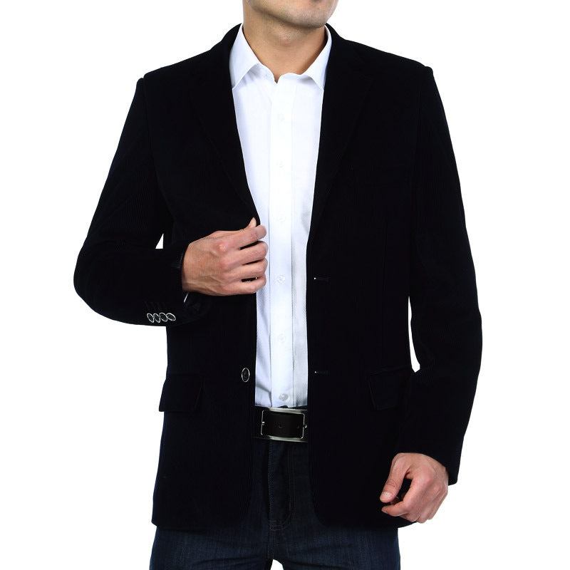 Blazere Veste Herre Efterårs Smart Casual Jacket Blazer