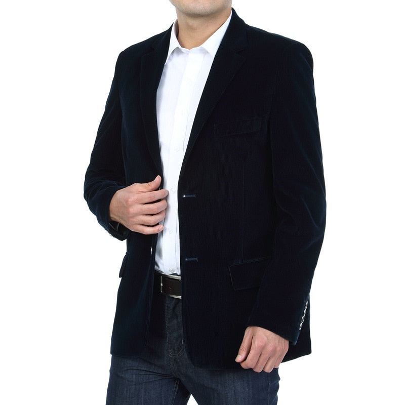 Blazere Veste Herre Efterårs Smart Casual Jacket Blazer