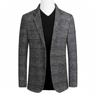 Blazere Veste Herre Enkeltradet Business Casual Blazer