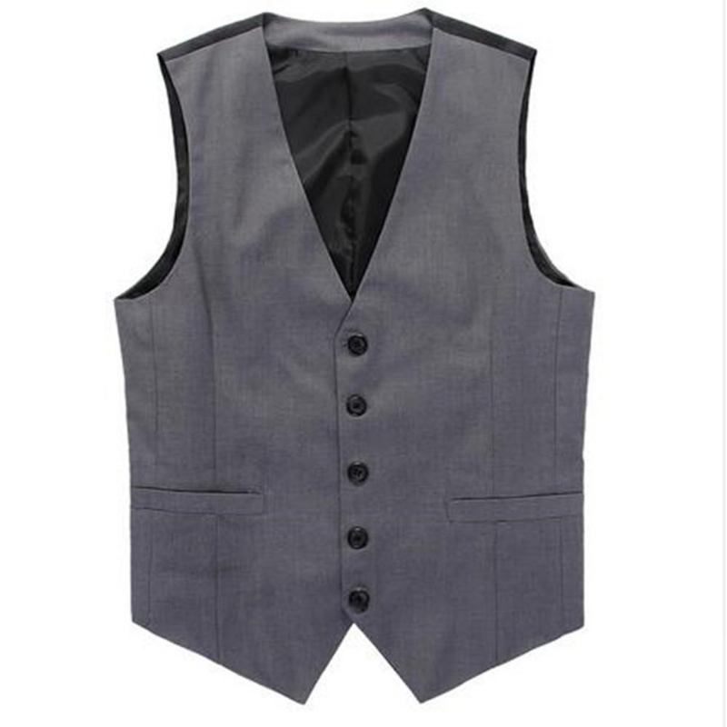 Blazere Veste Herre Fritid Bomuld Gentleman Vest