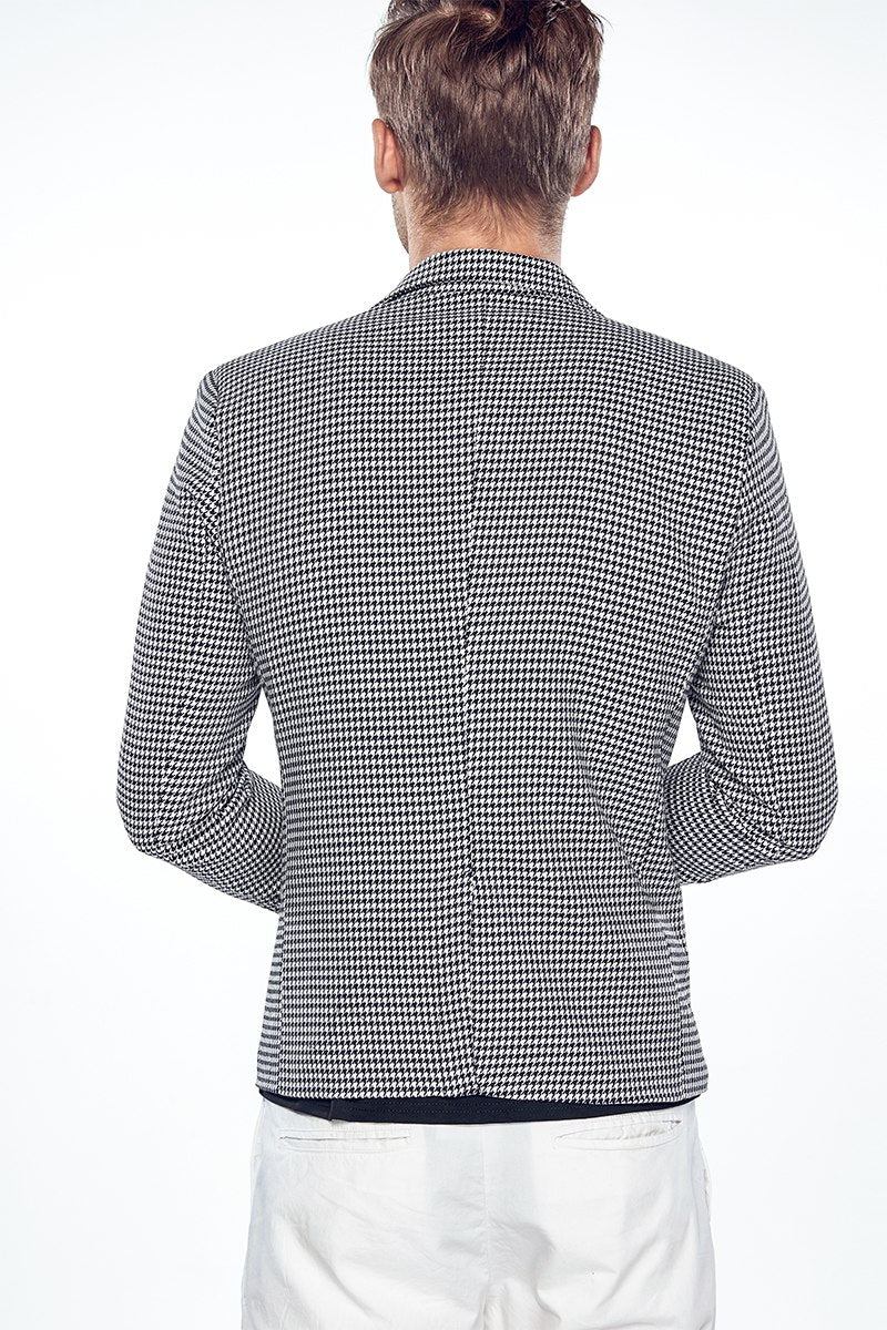 Blazere Veste Herre Mode Smart Blazer Med To Knapper