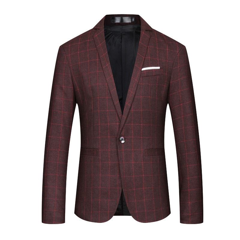 Blazere Veste Herre Slim Fit Classic Smart Blazer