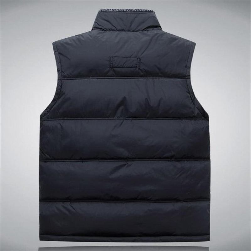 Herre Blazere Veste Thicken Down Varm Vest