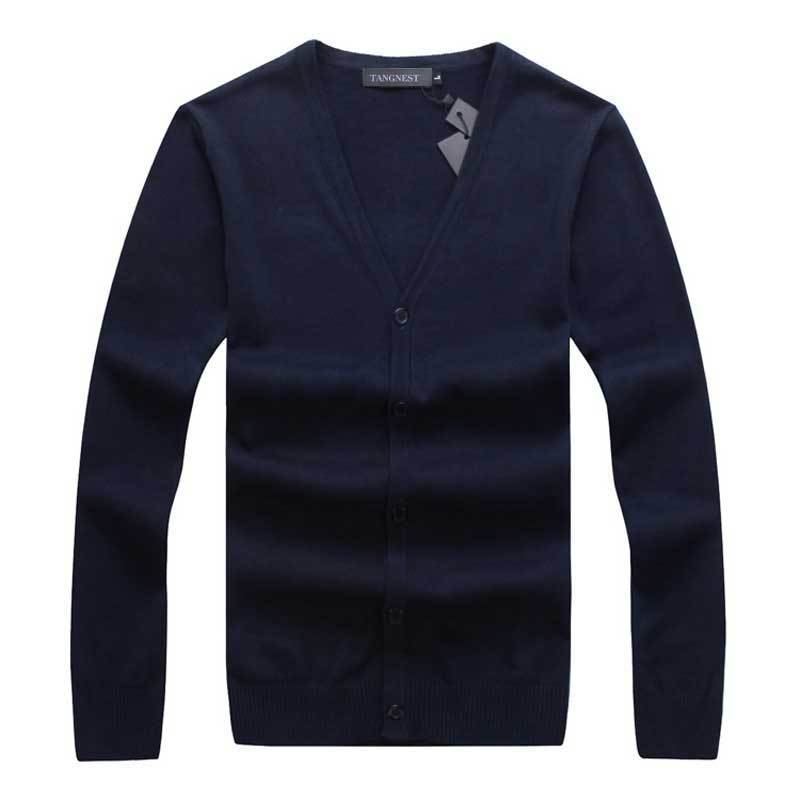 Herre Trøjer Cardigan Soft Easy Match Sweater