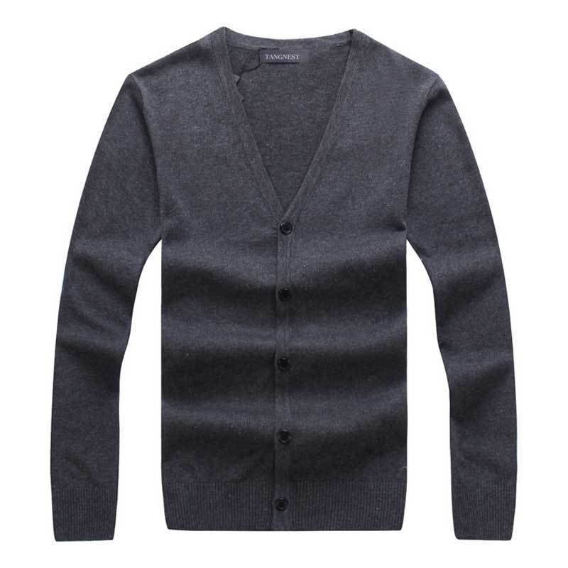 Herre Trøjer Cardigan Soft Easy Match Sweater