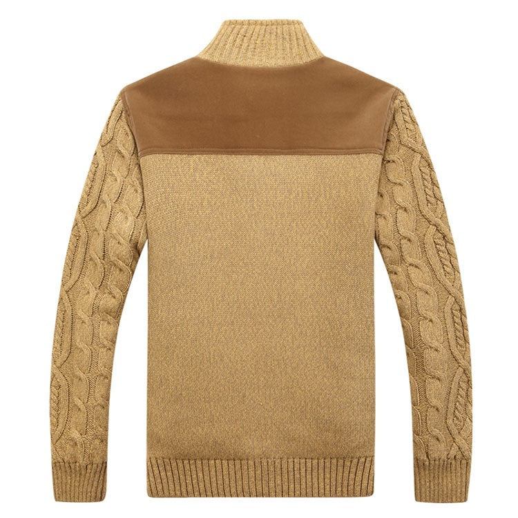 Herre Trøjer Efterårs Vinteruld Tyk Varm Sweater