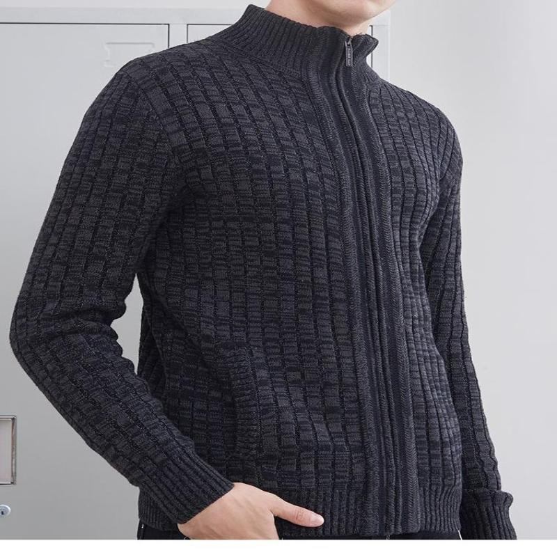 Herre Trøjer Klassisk Business Lynlås Sweater