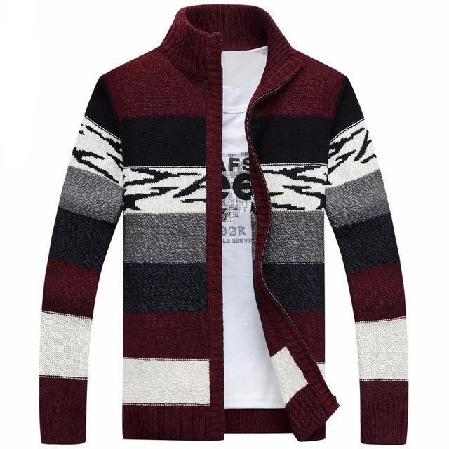 Herre Trøjer Strikket Sweater Cardigan