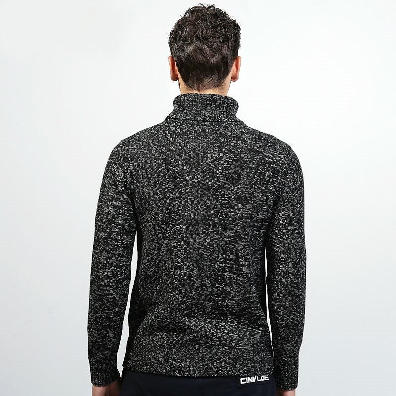 Herre Trøjer Turtle Neck Tyk Akryl Sweater