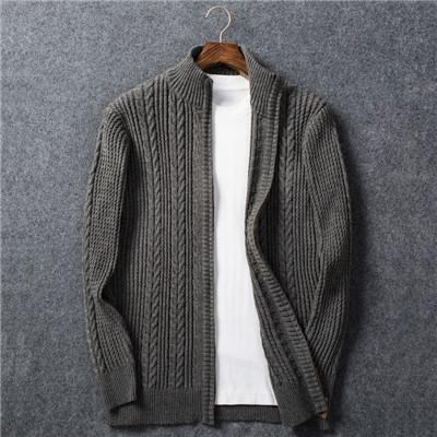 Ståkrave Sweater Trøjer Herre Cardigan