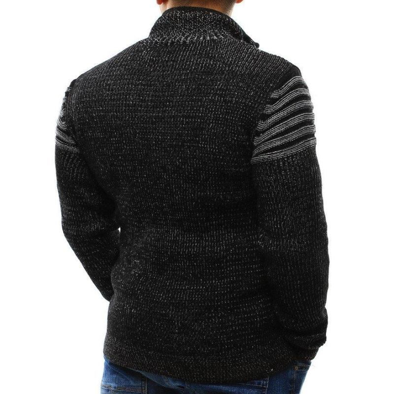 Trøjer Herre Krave Lynlås Hul Hedging Sweater