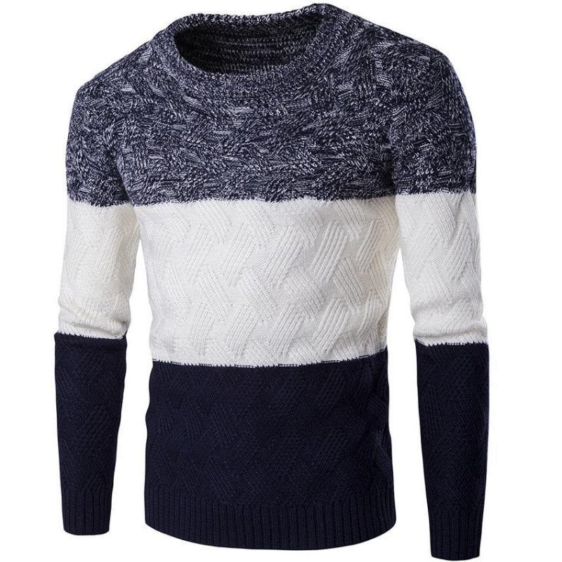 Trøjer Herre Uld Tyk Sweater