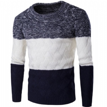 Trøjer Herre Uld Tyk Sweater