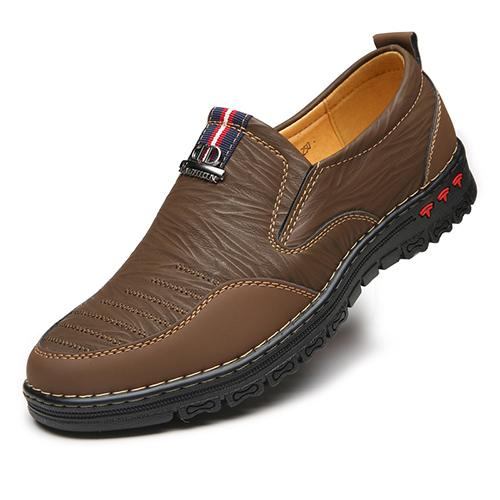 Casual Sko Herre Læder Loafers Slip-on Sko