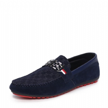 Casual Sko Herre Trendy Slip-on Loafers I Læder