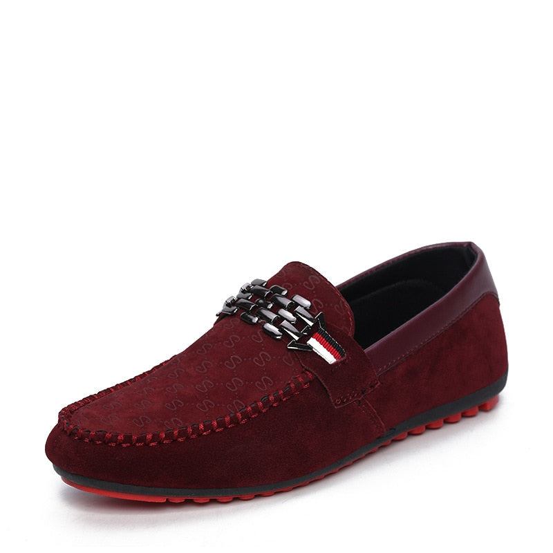 Casual Sko Herre Trendy Slip-on Loafers I Læder