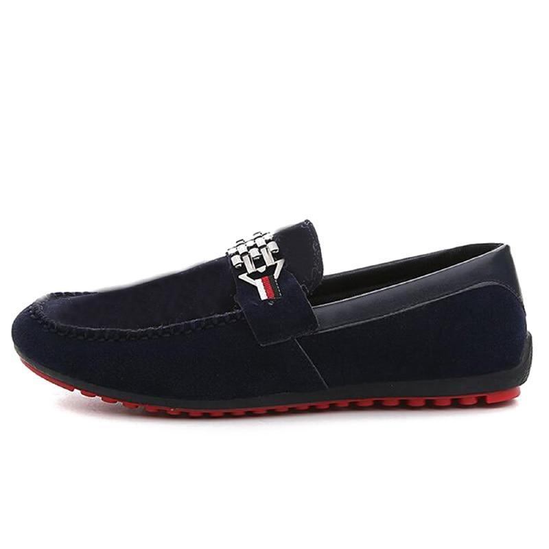 Casual Sko Herre Trendy Slip-on Loafers I Læder