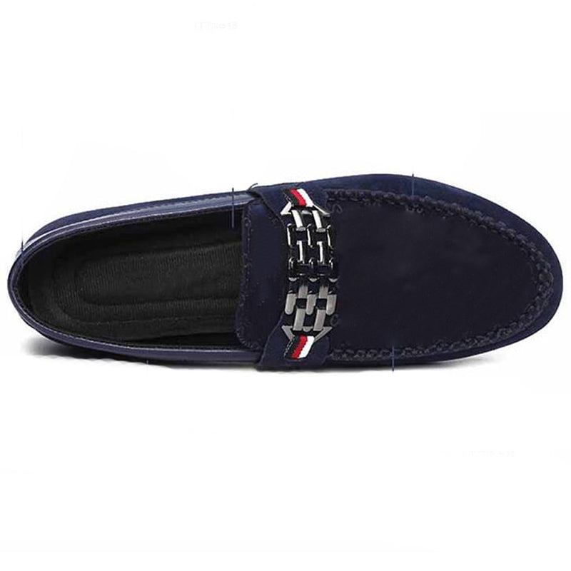 Casual Sko Herre Trendy Slip-on Loafers I Læder