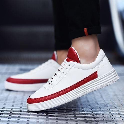 Herre Casual Sko Casual Læder Tenis Sneakers