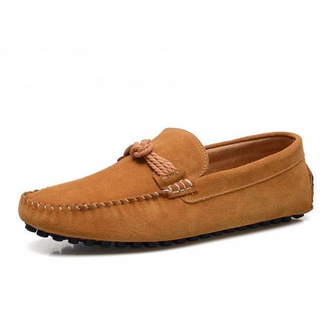 Herre Casual Sko Minimalistiske Soft Knot Loafer Flade Sko