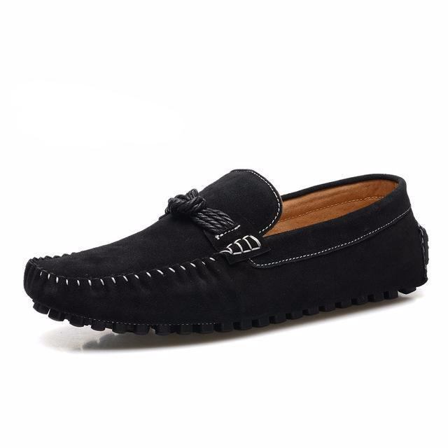 Herre Casual Sko Minimalistiske Soft Knot Loafer Flade Sko