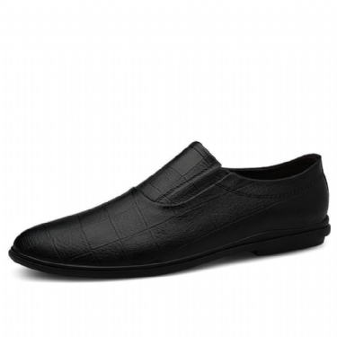 Herre Casual Sko Slip Loafers I Læder