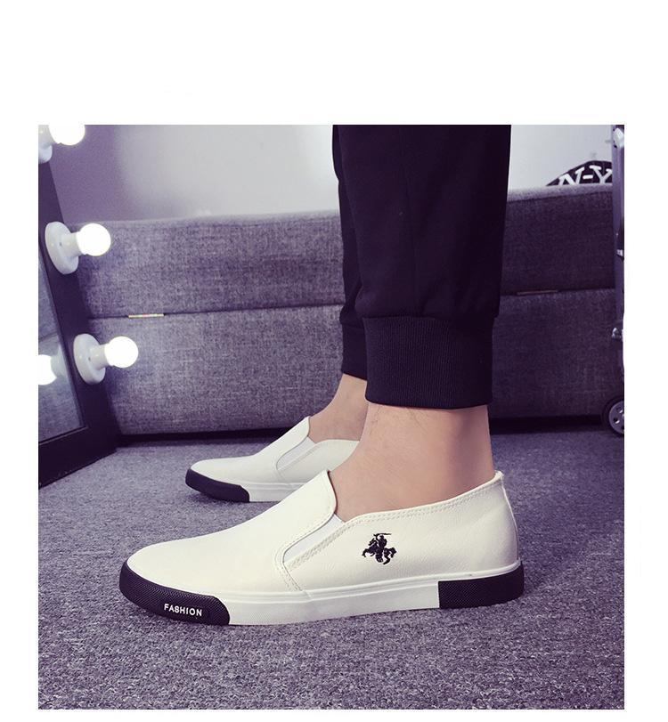 Læder Casual Sko Herre Flats Loafers